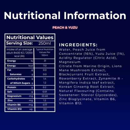 Peach & Yuzu (12-Pack)
